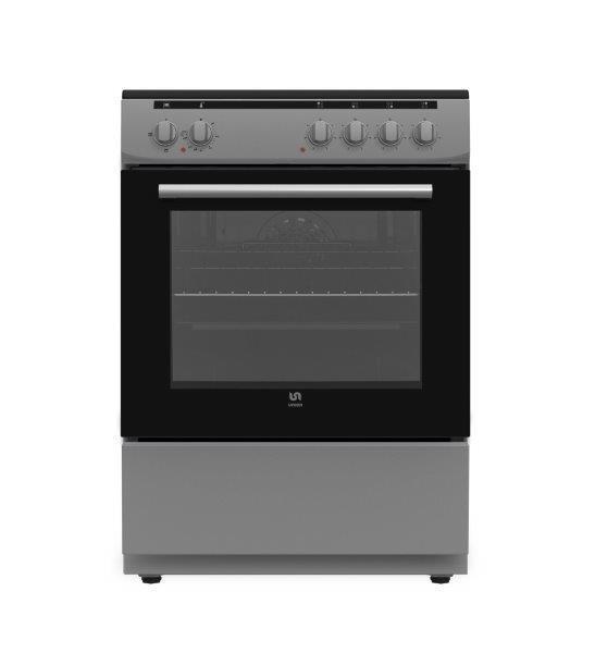 Union Sporet ker W-60.0S Silv.
