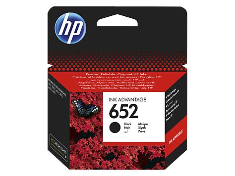 HP Kertridž No.652 Black - F6V25AE